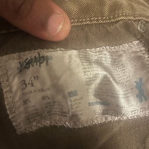 Ksubi jeans never been washed only dry cleaned